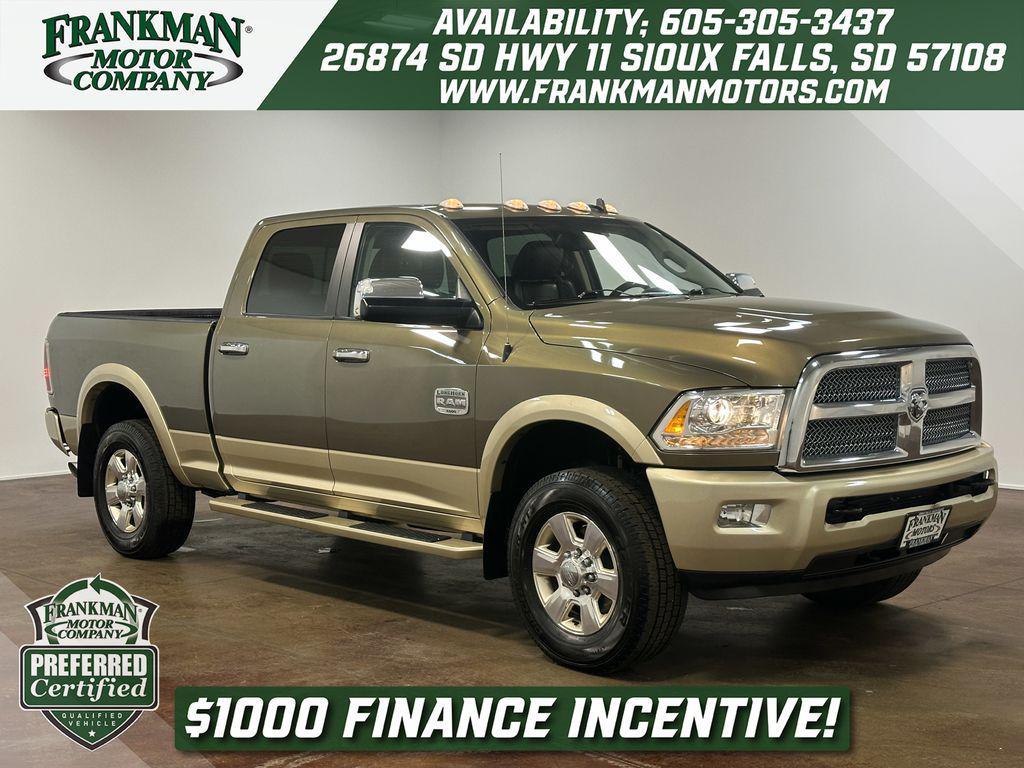used 2015 Ram 3500 car, priced at $35,382