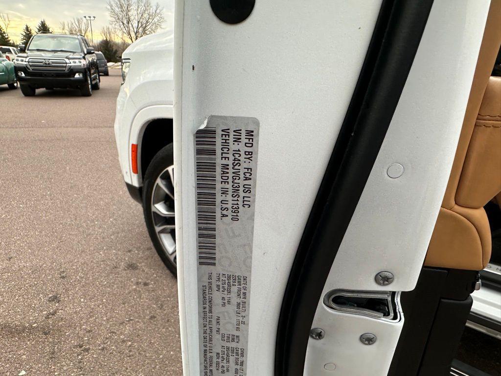 used 2022 Jeep Grand Wagoneer car, priced at $51,937