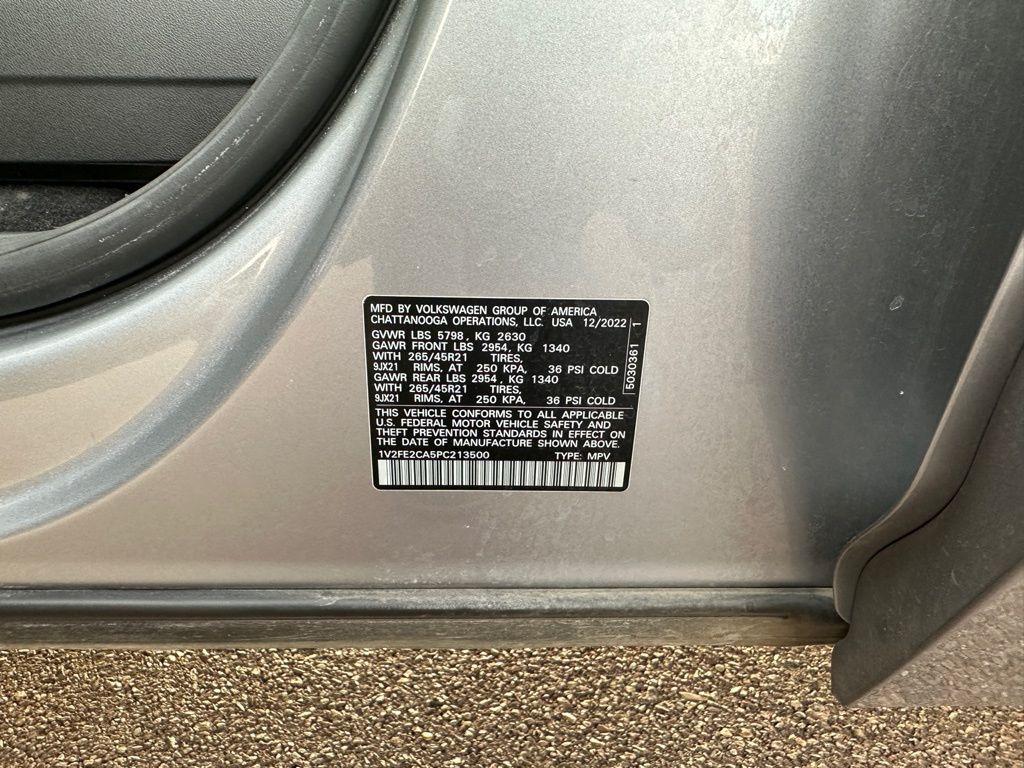 used 2023 Volkswagen Atlas Cross Sport car, priced at $34,783