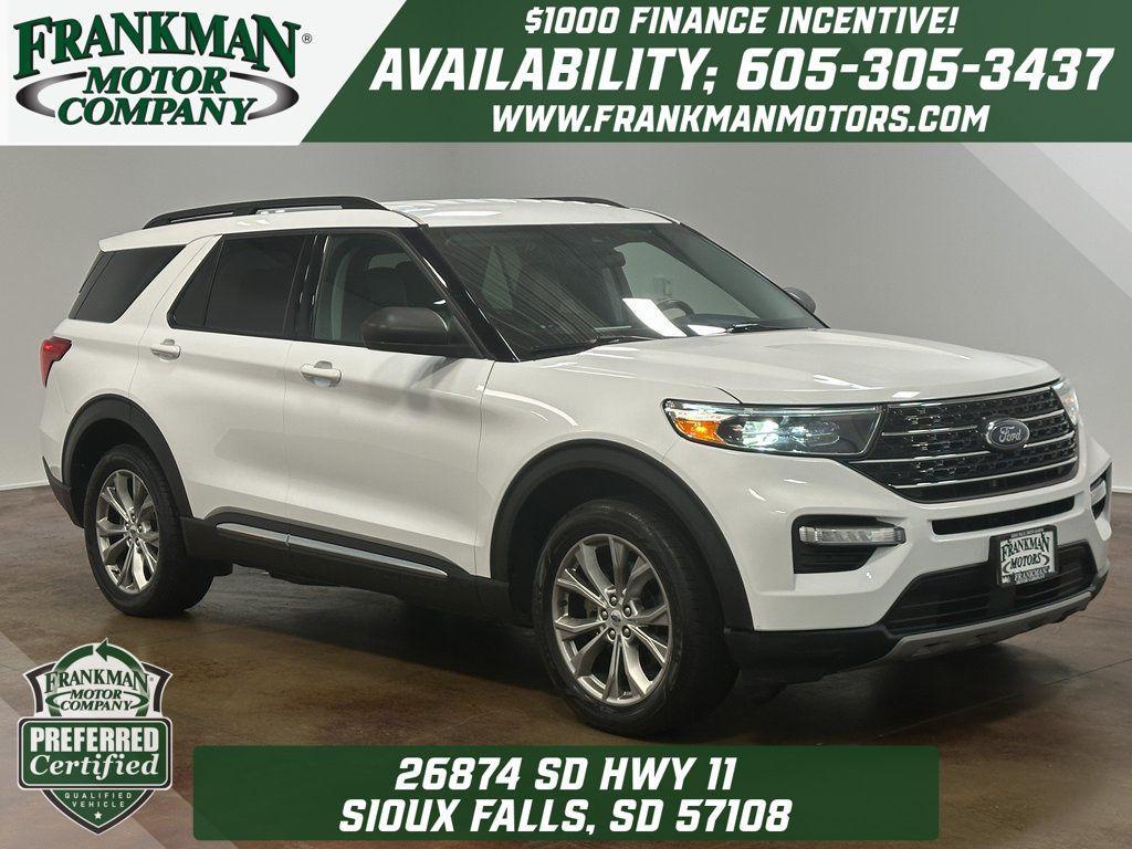 used 2022 Ford Explorer car, priced at $27,987