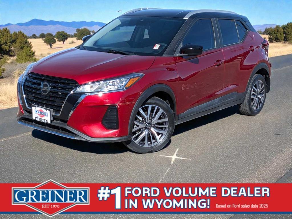 used 2021 Nissan Kicks car, priced at $17,995
