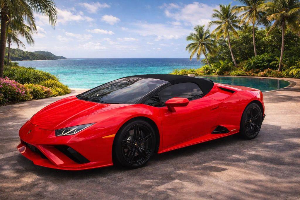 used 2020 Lamborghini Huracan EVO car, priced at $266,990