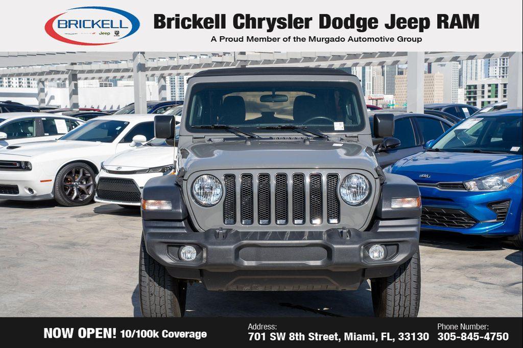 used 2020 Jeep Wrangler Unlimited car, priced at $22,870