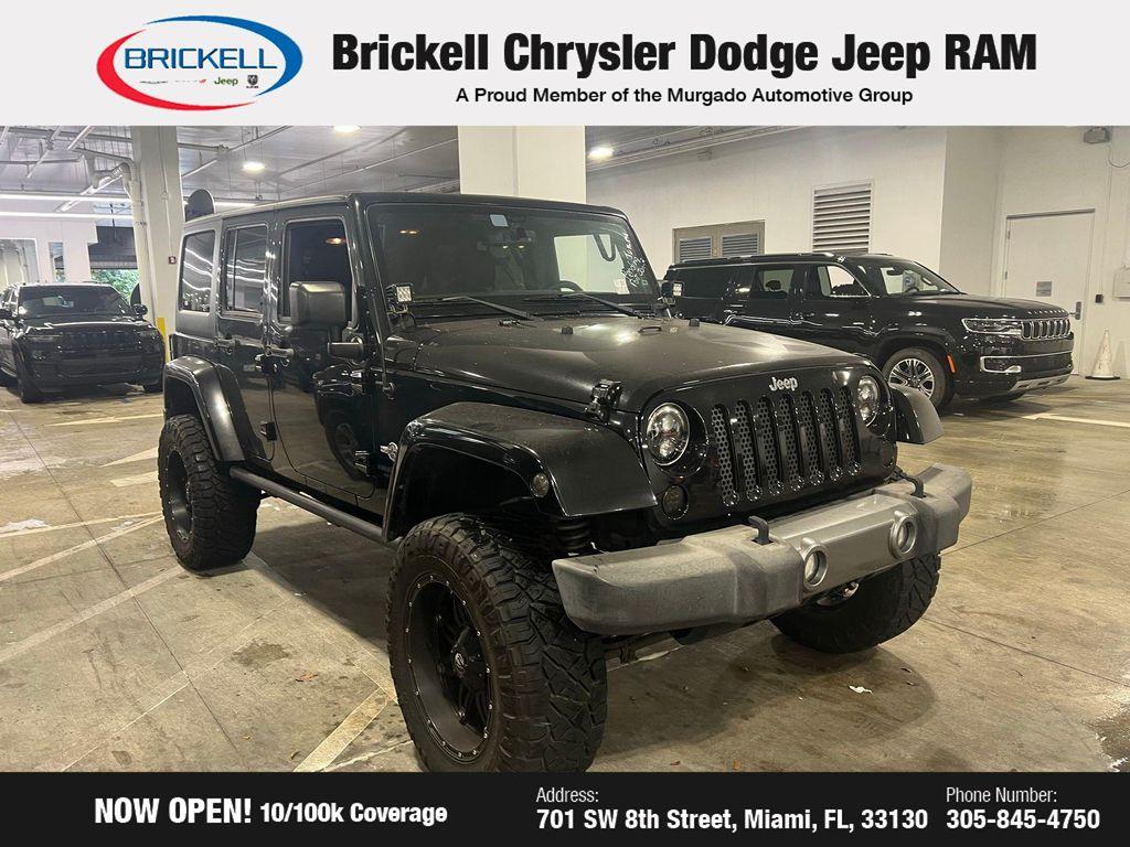 used 2015 Jeep Wrangler Unlimited car, priced at $17,055