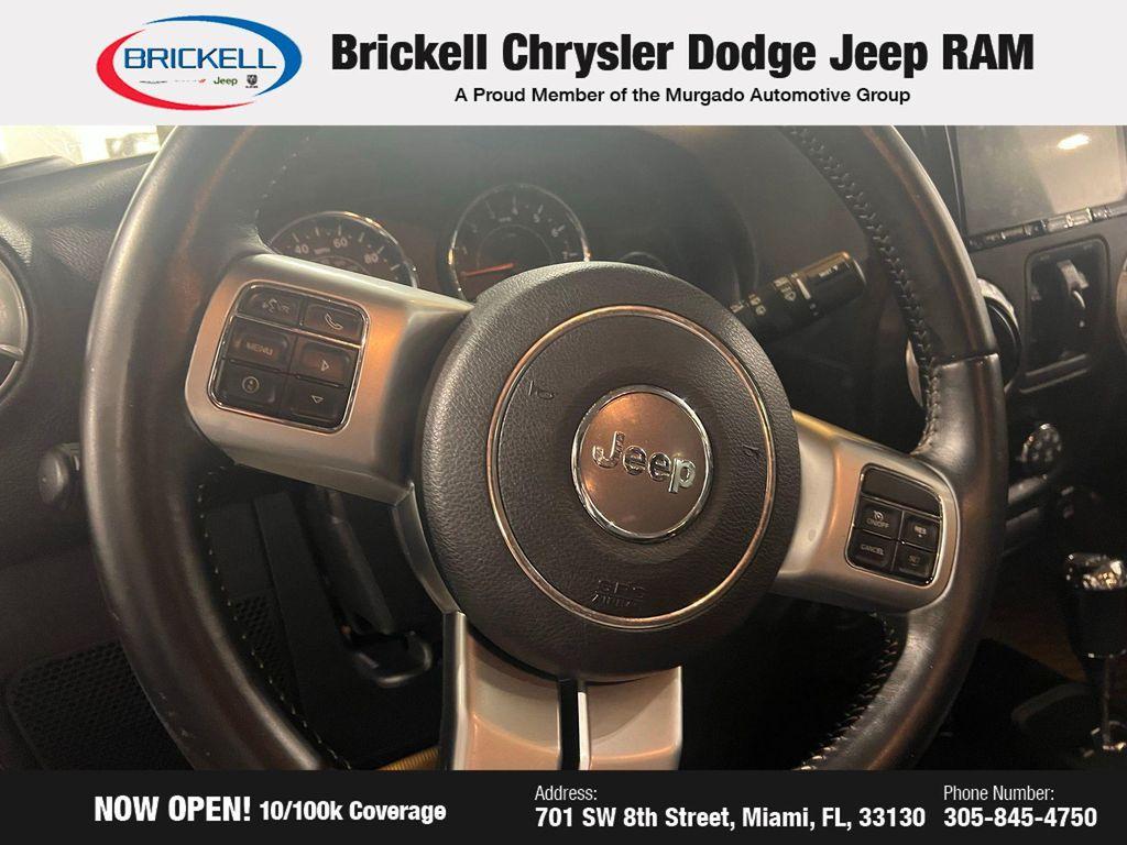 used 2015 Jeep Wrangler Unlimited car, priced at $17,055