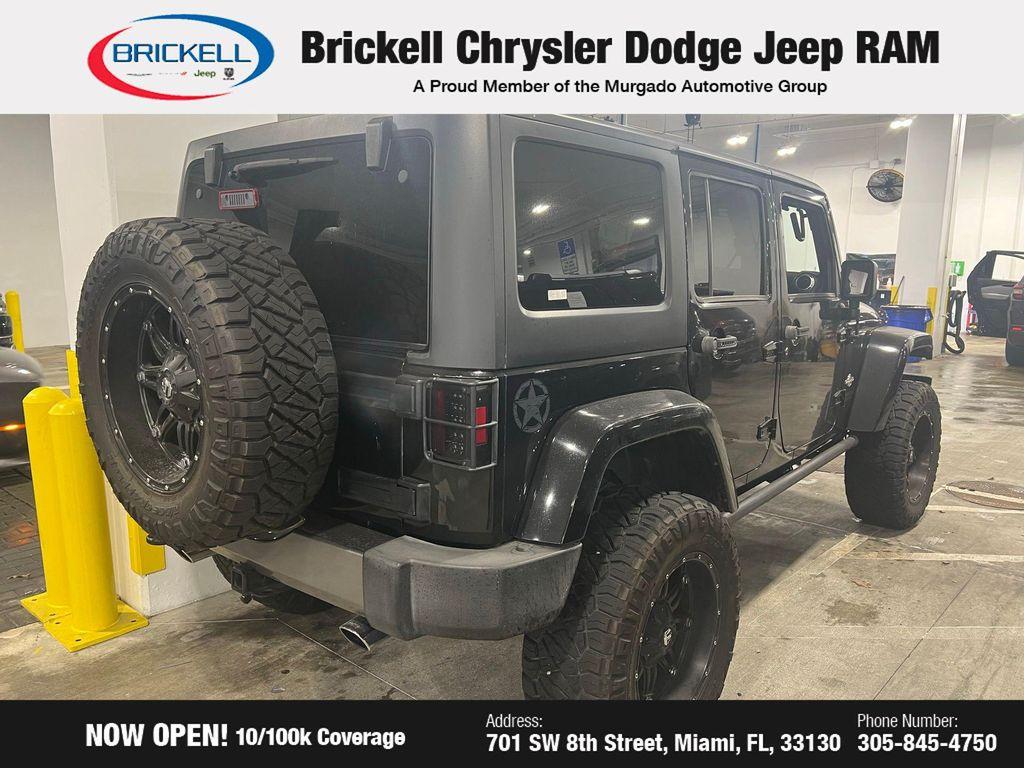 used 2015 Jeep Wrangler Unlimited car, priced at $17,055