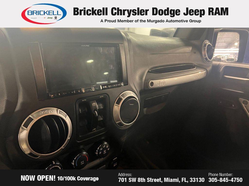 used 2015 Jeep Wrangler Unlimited car, priced at $17,055