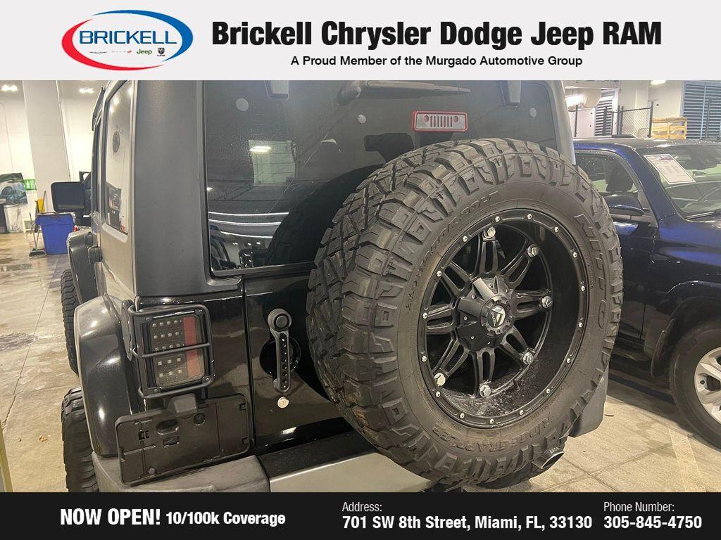 used 2015 Jeep Wrangler Unlimited car, priced at $17,055