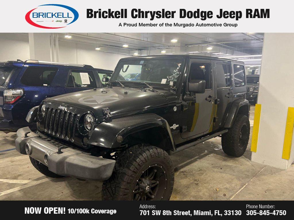 used 2015 Jeep Wrangler Unlimited car, priced at $17,055