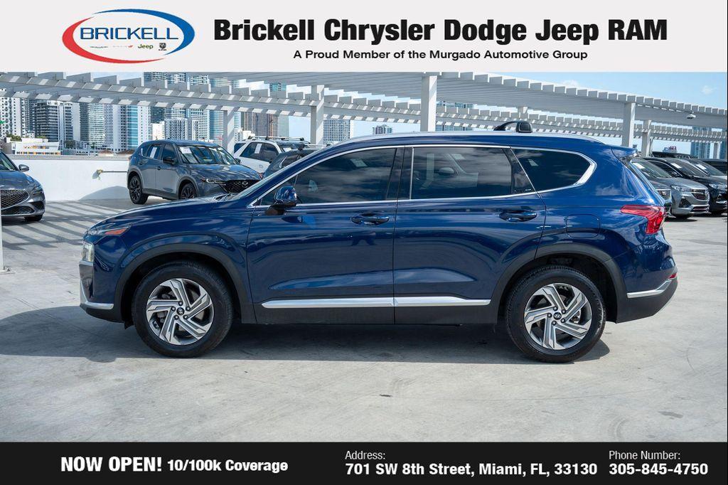 used 2022 Hyundai Santa Fe car, priced at $12,899
