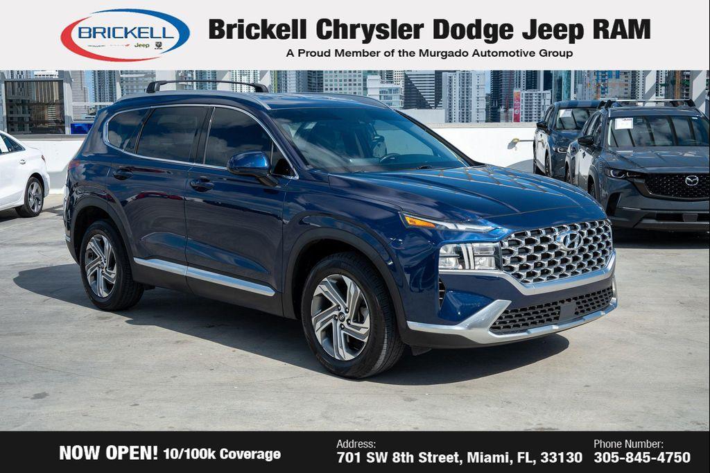 used 2022 Hyundai Santa Fe car, priced at $12,899