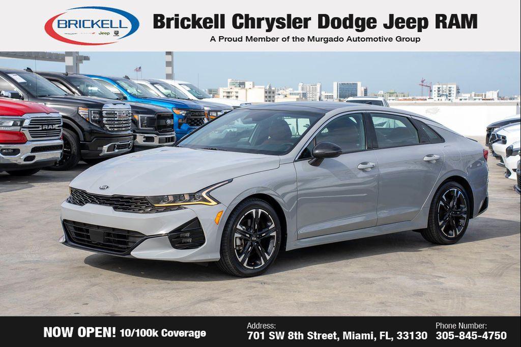 used 2021 Kia K5 car, priced at $19,085