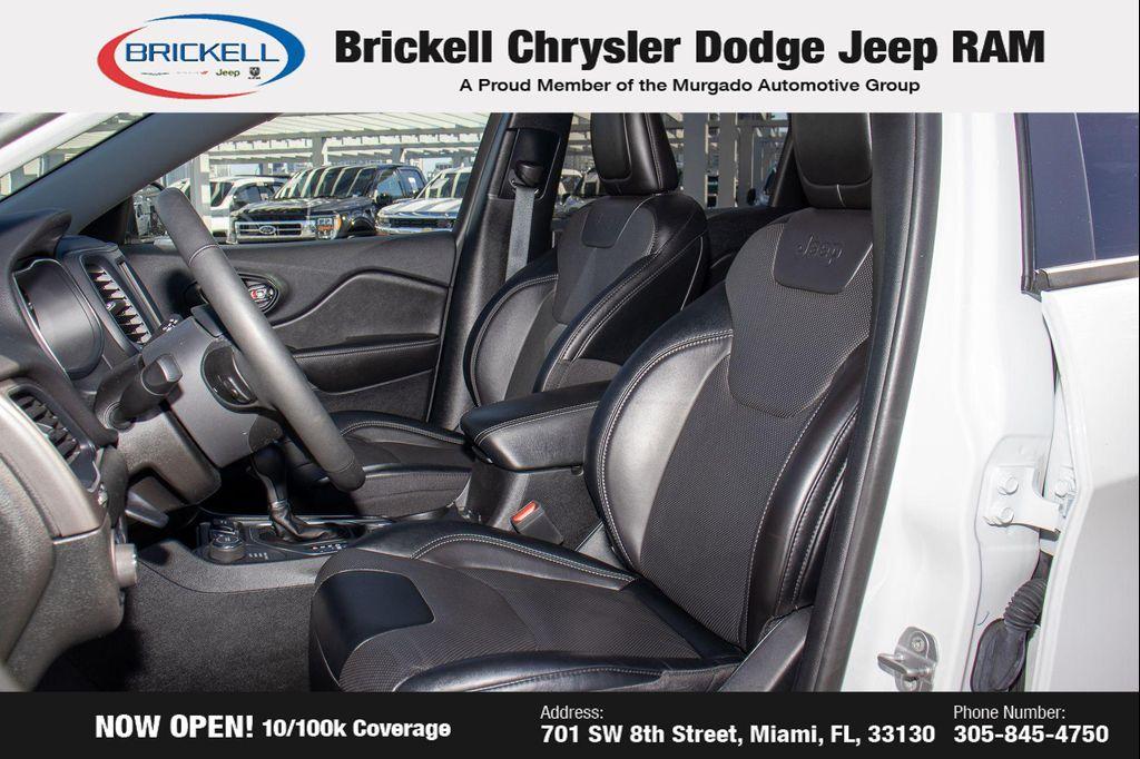 used 2022 Jeep Cherokee car, priced at $19,625
