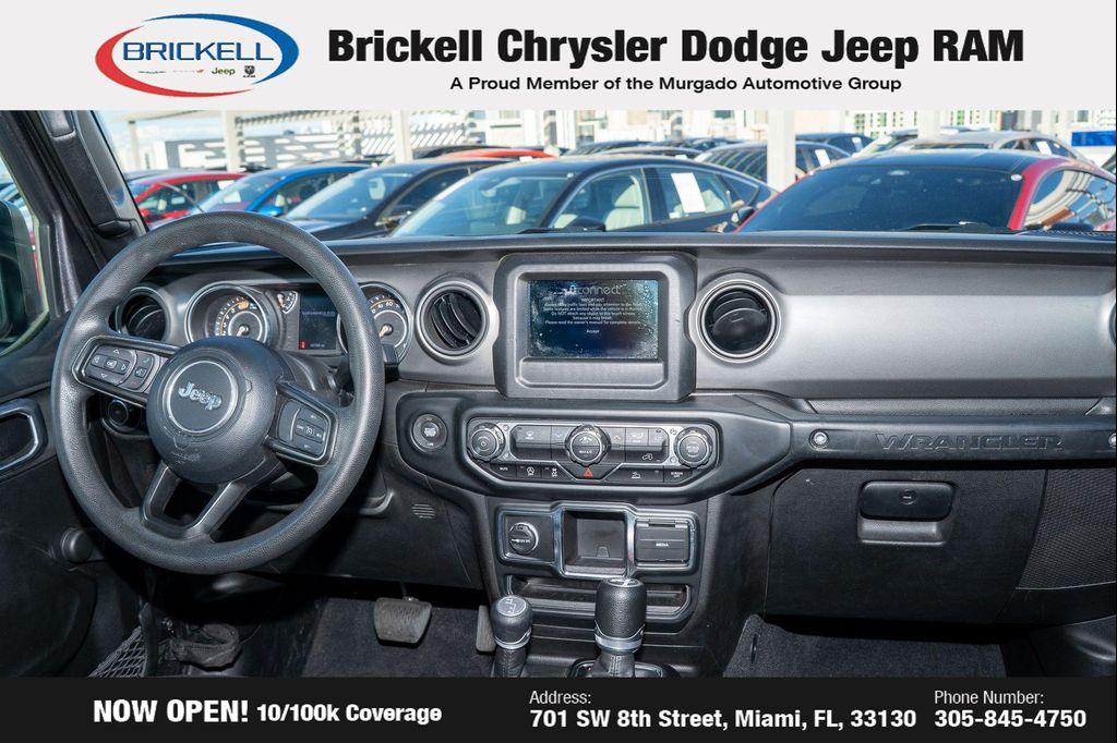 used 2022 Jeep Wrangler Unlimited car, priced at $25,100