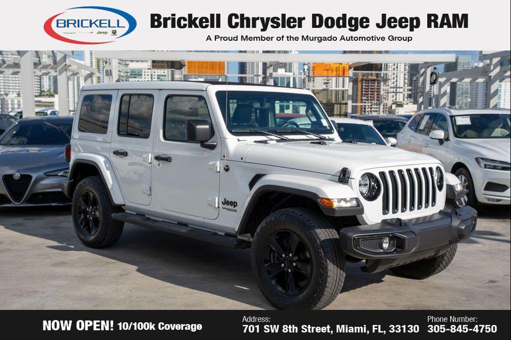 used 2021 Jeep Wrangler Unlimited car, priced at $28,975