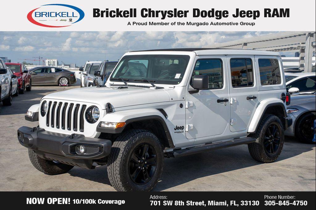 used 2021 Jeep Wrangler Unlimited car, priced at $28,975