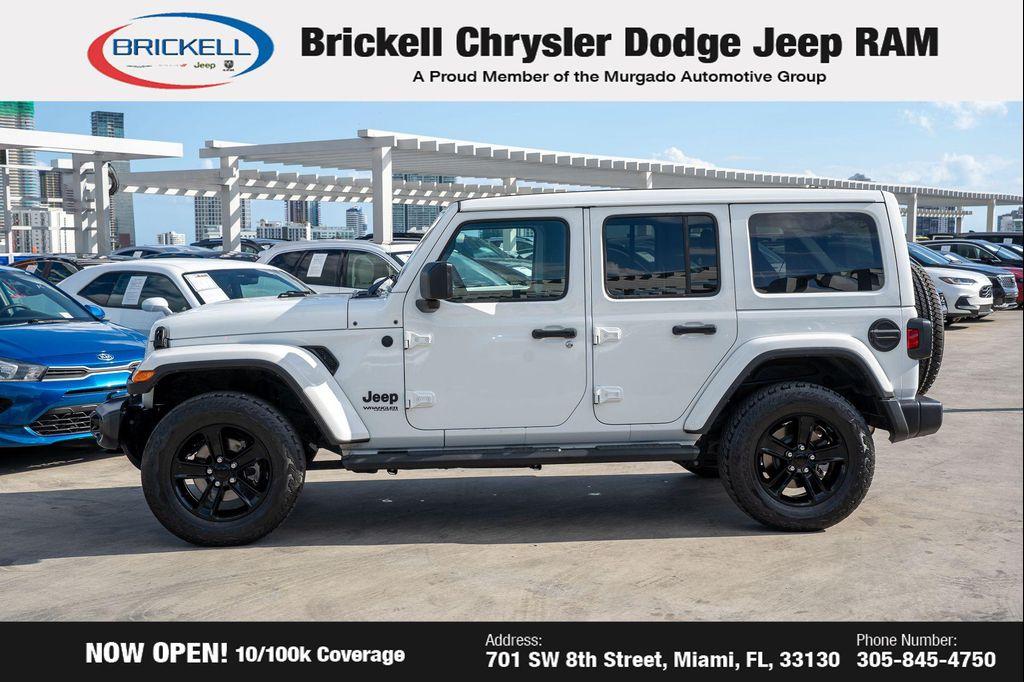 used 2021 Jeep Wrangler Unlimited car, priced at $28,975