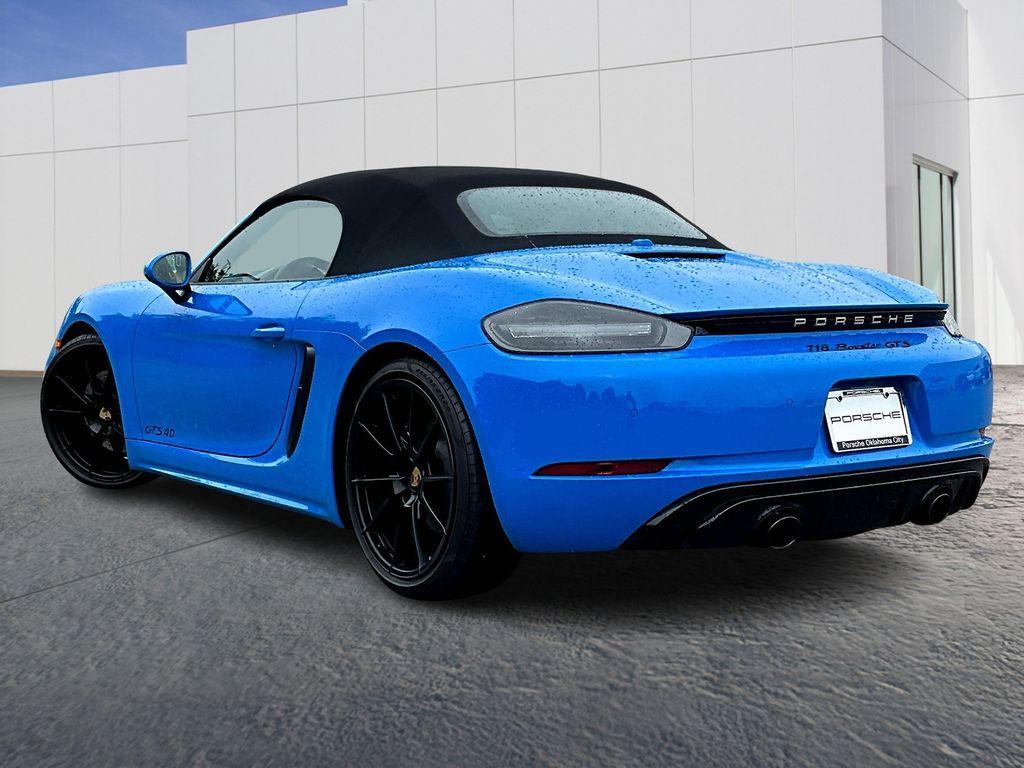 new 2025 Porsche 718 Boxster car, priced at $125,772