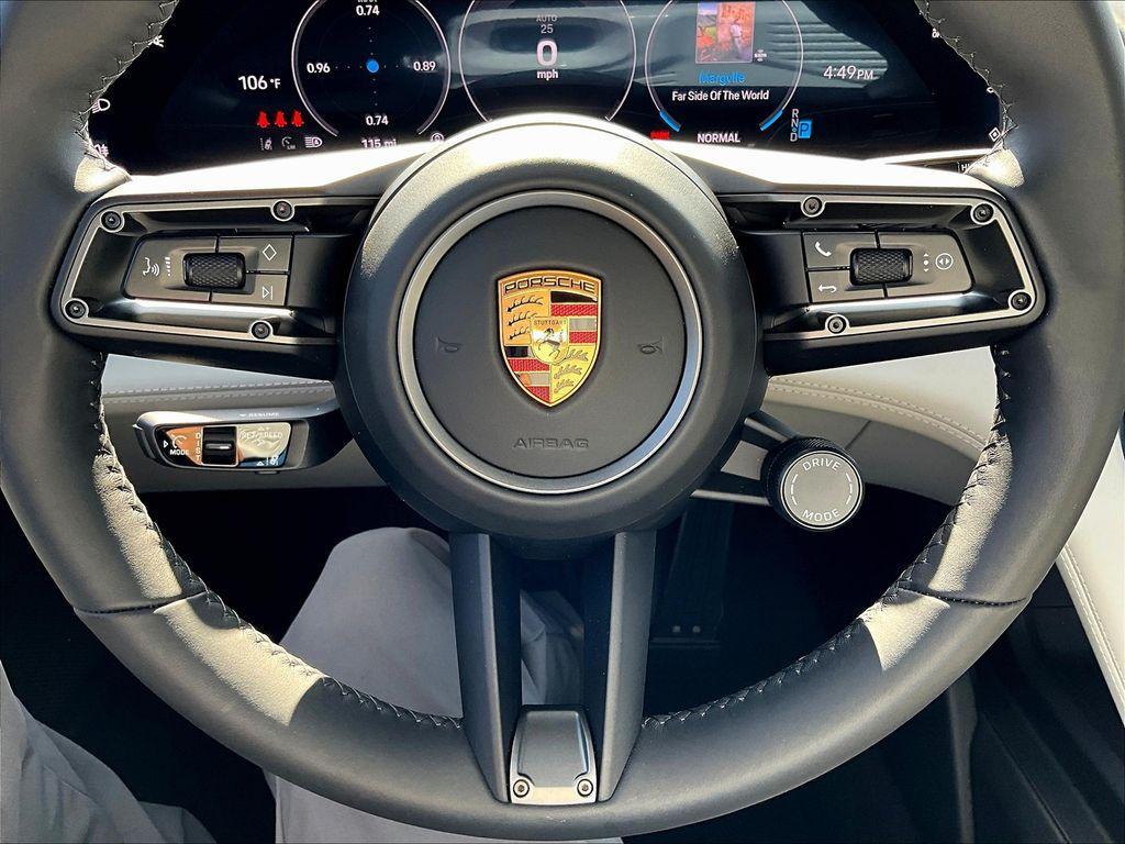new 2025 Porsche Taycan car, priced at $140,865