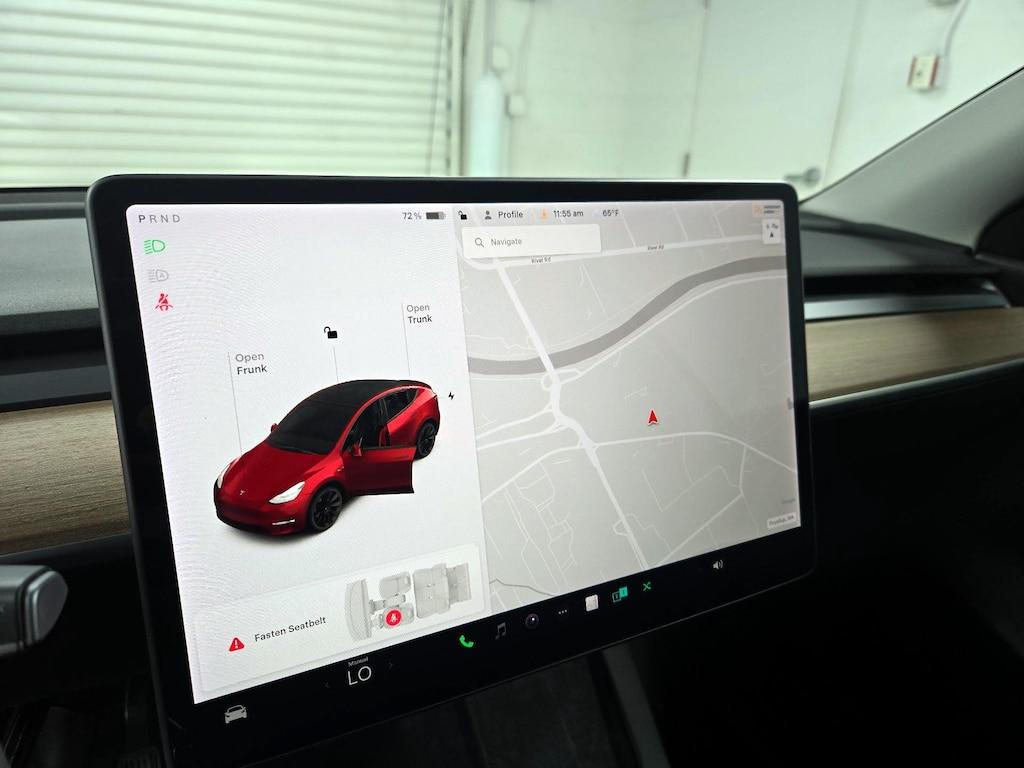 used 2021 Tesla Model Y car, priced at $34,998