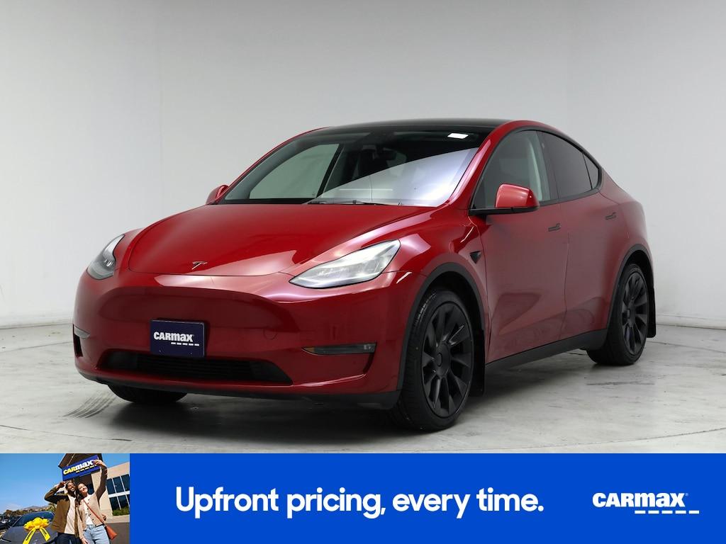 used 2021 Tesla Model Y car, priced at $34,998