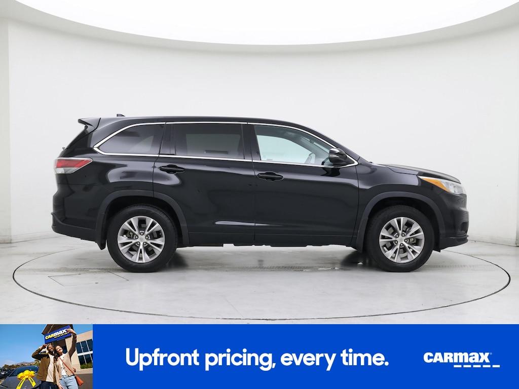 used 2015 Toyota Highlander car, priced at $25,998