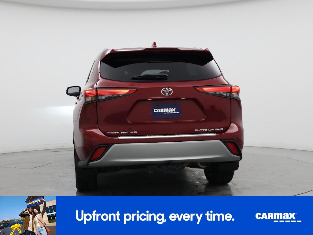 used 2020 Toyota Highlander car, priced at $35,998