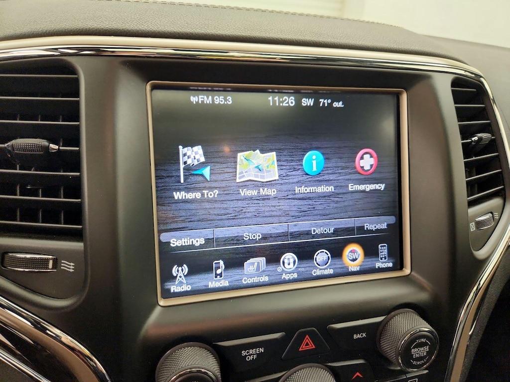 used 2016 Jeep Grand Cherokee car, priced at $17,998