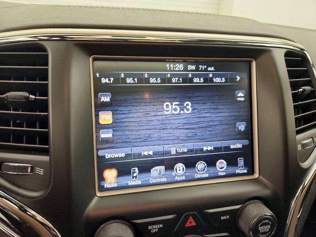 used 2016 Jeep Grand Cherokee car, priced at $17,998