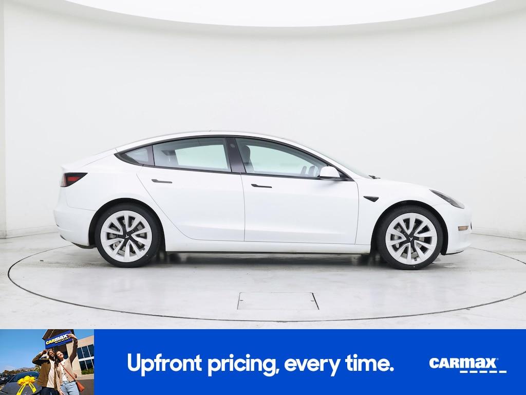 used 2022 Tesla Model 3 car, priced at $29,998