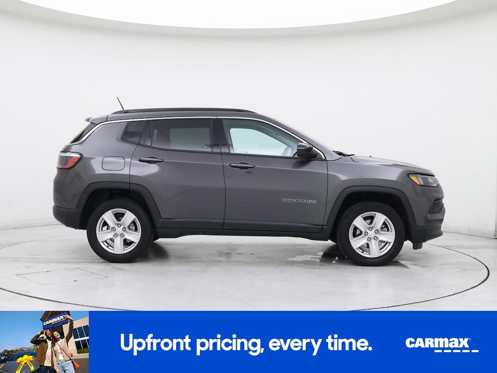 used 2022 Jeep Compass car, priced at $21,998
