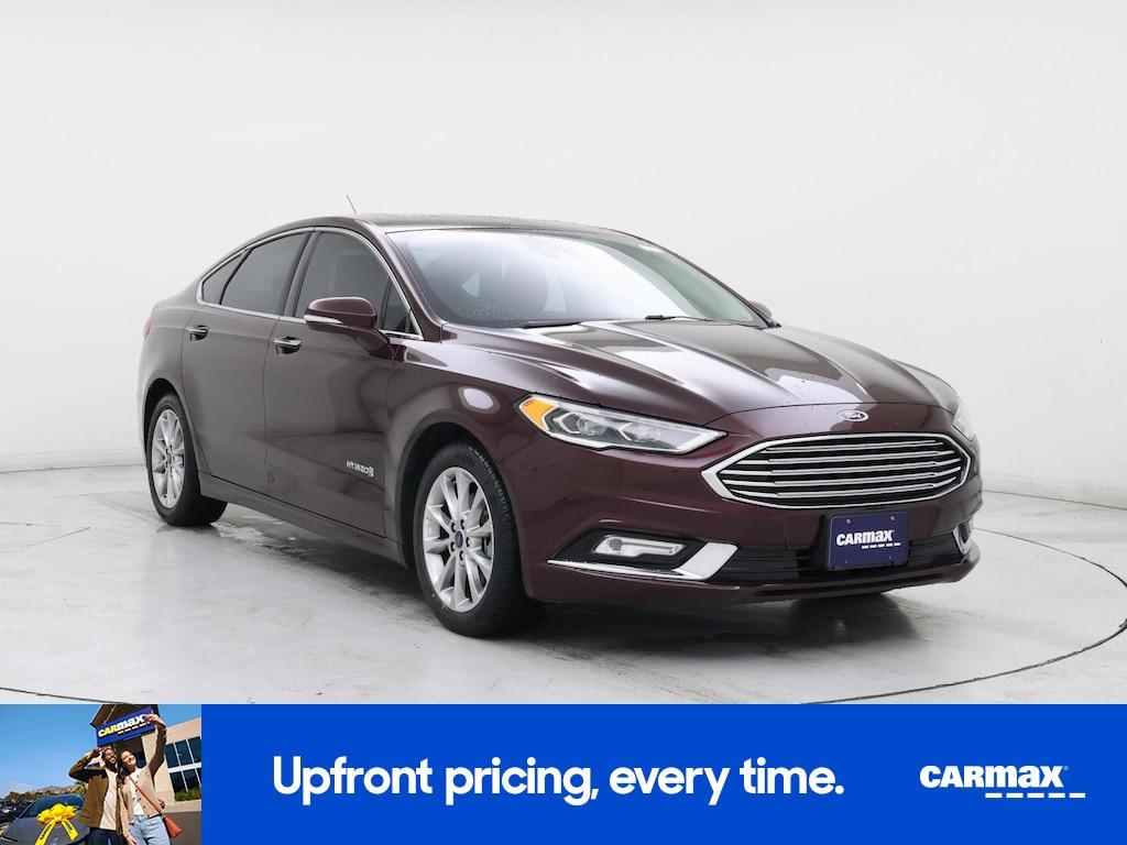 used 2017 Ford Fusion Hybrid car, priced at $15,998