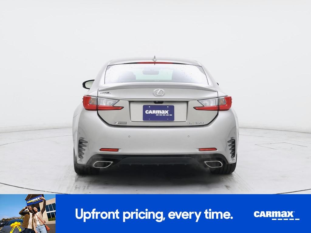 used 2016 Lexus RC 350 car, priced at $26,998