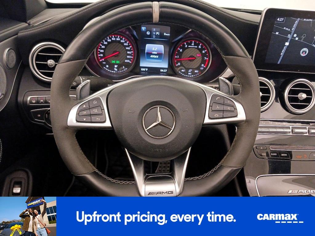 used 2017 Mercedes-Benz C-Class car, priced at $38,998