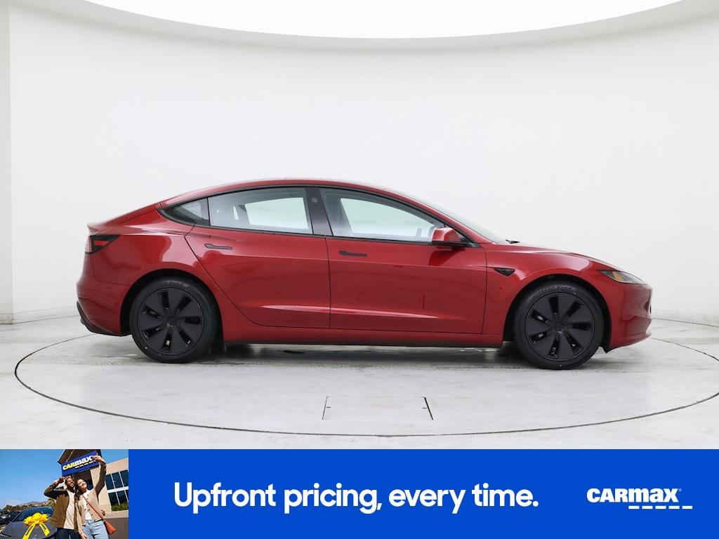used 2025 Tesla Model 3 car, priced at $39,998