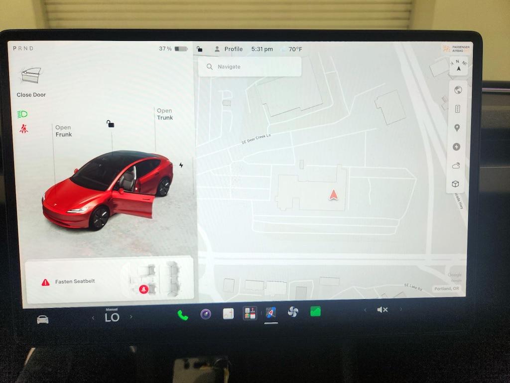 used 2025 Tesla Model 3 car, priced at $39,998