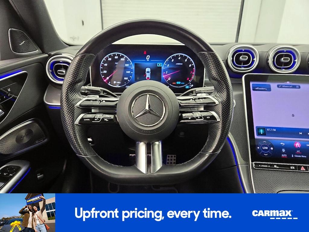 used 2022 Mercedes-Benz C-Class car, priced at $30,998