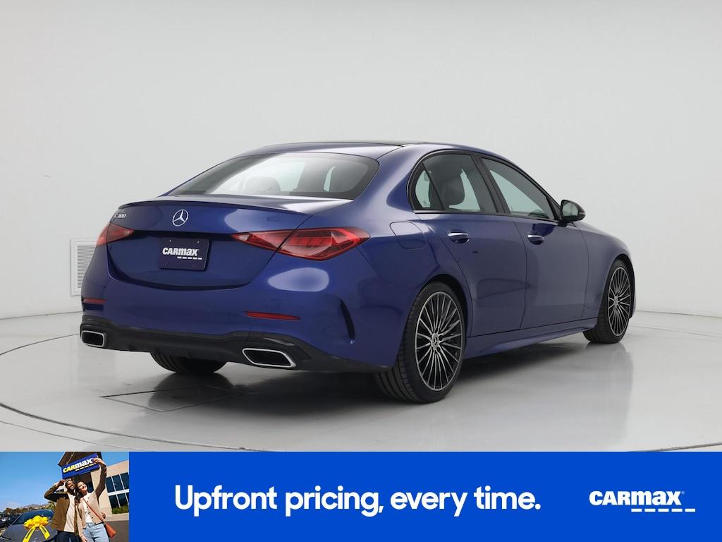 used 2022 Mercedes-Benz C-Class car, priced at $30,998