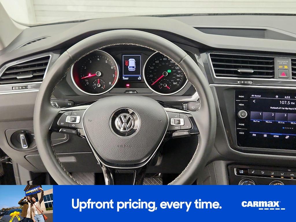 used 2021 Volkswagen Tiguan car, priced at $17,998