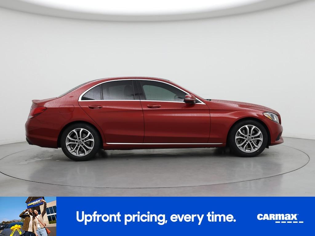 used 2018 Mercedes-Benz C-Class car, priced at $15,998