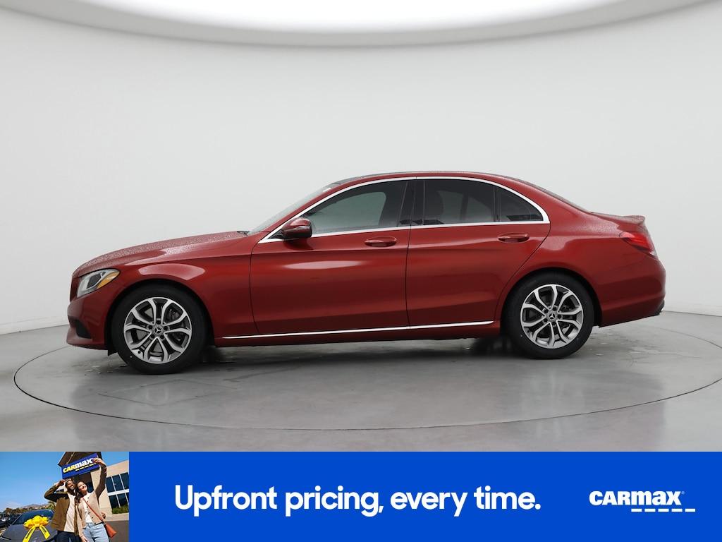 used 2018 Mercedes-Benz C-Class car, priced at $15,998