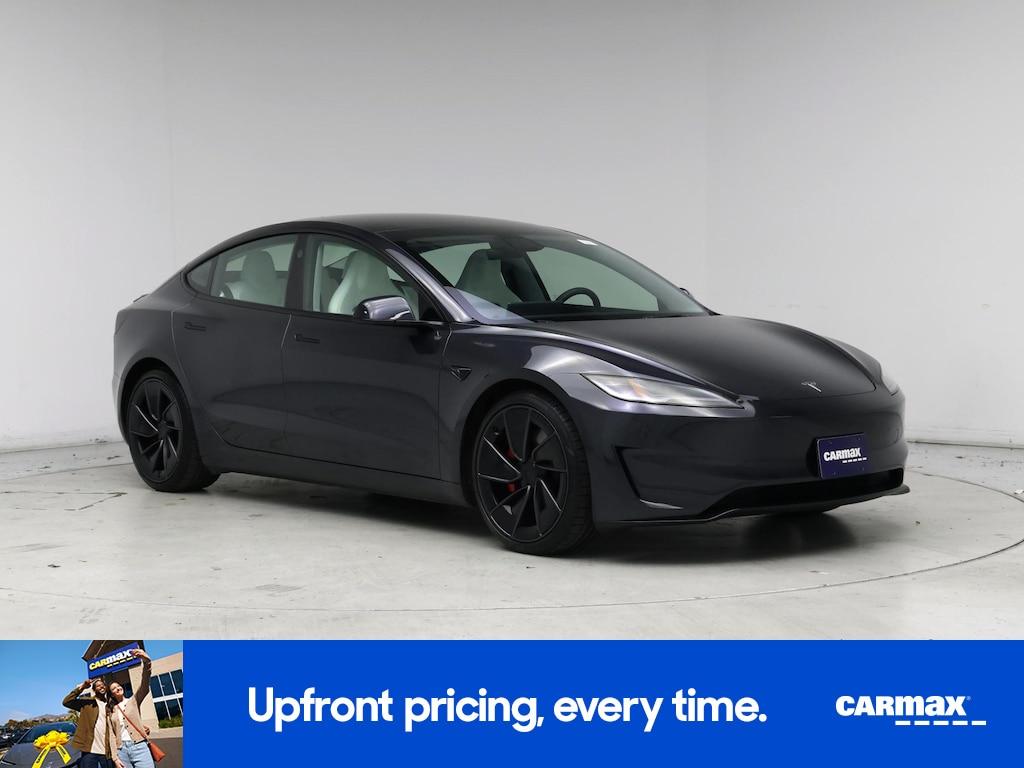 used 2024 Tesla Model 3 car, priced at $45,998