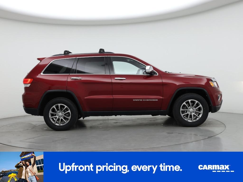 used 2015 Jeep Grand Cherokee car, priced at $15,998