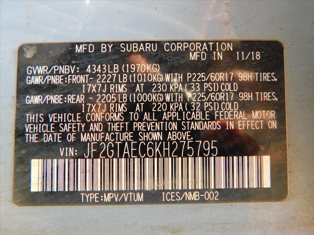 used 2019 Subaru Crosstrek car, priced at $15,990