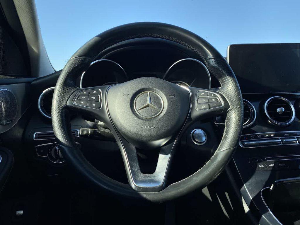 used 2015 Mercedes-Benz C-Class car, priced at $18,490