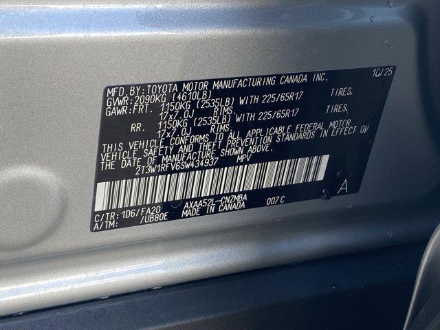 new 2025 Toyota RAV4 car, priced at $35,788