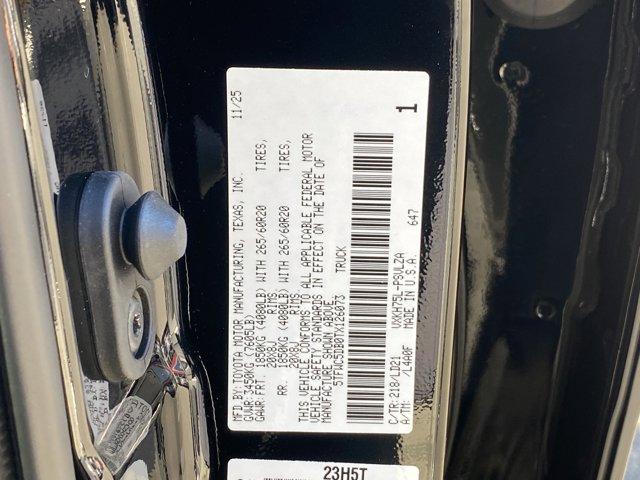 new 2026 Toyota Tundra Hybrid car, priced at $66,220