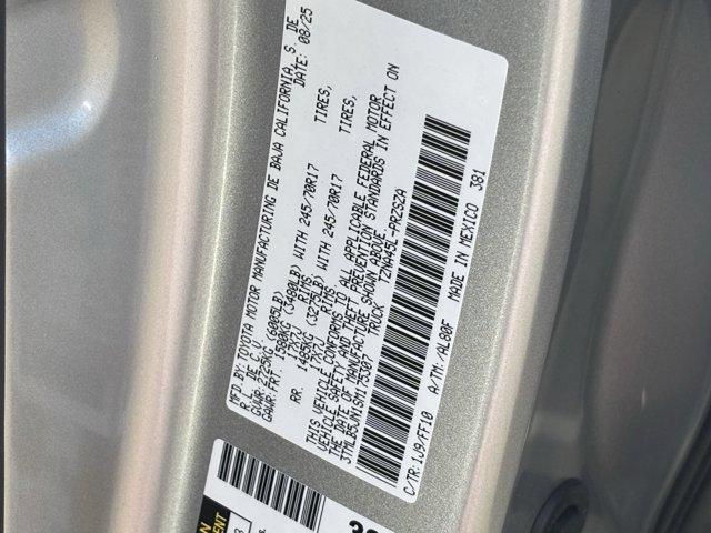 new 2025 Toyota Tacoma car, priced at $43,174