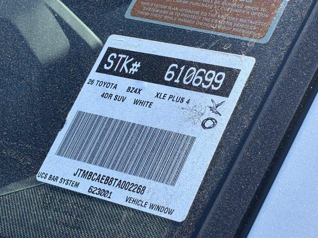 new 2026 Toyota bZ car, priced at $40,494