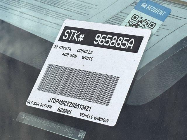 used 2022 Toyota Corolla car, priced at $20,888